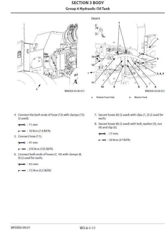 Hitachi Zw180-6 Wheel Loader Service Manual