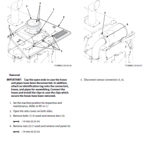 Hitachi Zw550-5b Wheel Loader Service Manual