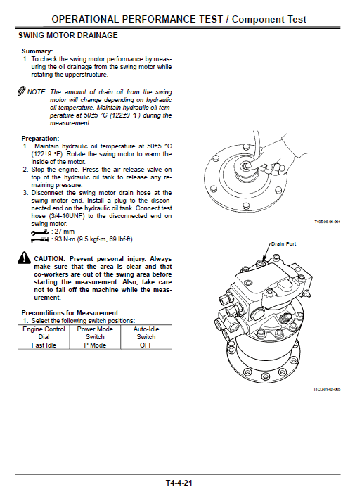 Hitachi Zx70 Excavator Service Manual