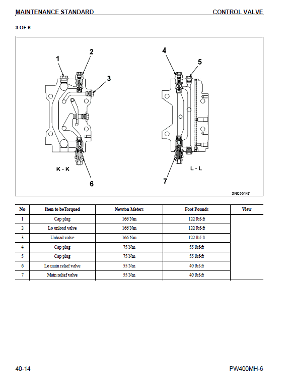 Komatsu Pw400mh-6 Excavator Service Manual