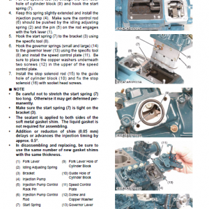 Komatsu 67e-1 Series 3d67e-1a Engine Manual