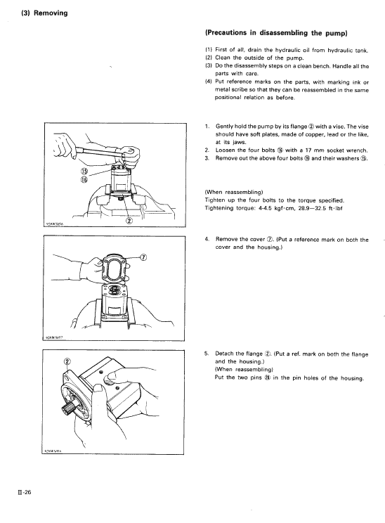 Kubota Kh66, Kh91, Kh101, Kh105 Excavator Workshop Manual