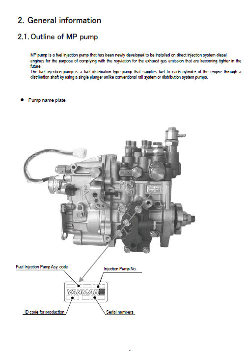 Komatsu 3d82ae, 3d84e, 3d88e Series Engine Manual