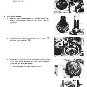 Komatsu D355a-3 Dozer Service Manual