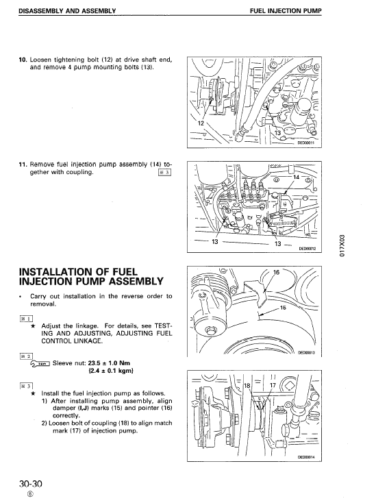 Komatsu D155ax-3 Dozer Service Manual