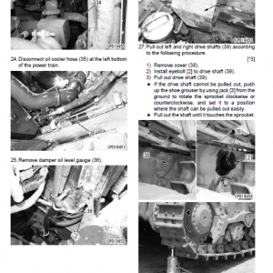 Komatsu D375a-6, D375a-6r Dozer Service Manual