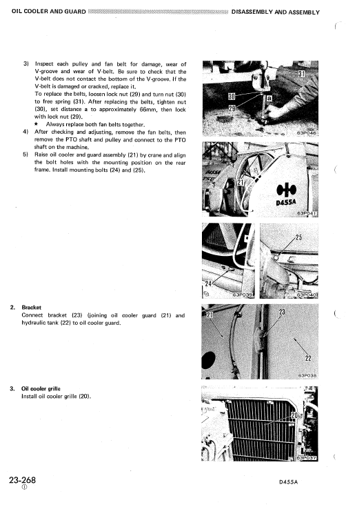 Komatsu D63e-1 Dozer Service Manual