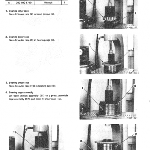 Komatsu D63e-1 Dozer Service Manual