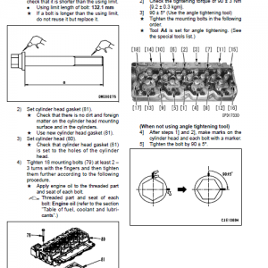 Komatsu D63e-1 Dozer Service Manual