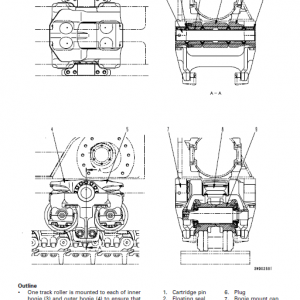 Komatsu D63e-1 Dozer Service Manual