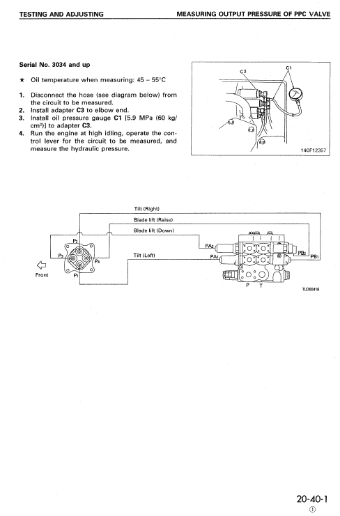 Komatsu D85ess-2, D85ess-2a Dozer Service Manual