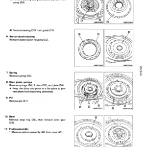 Komatsu D375a-2 Dozer Service Manual