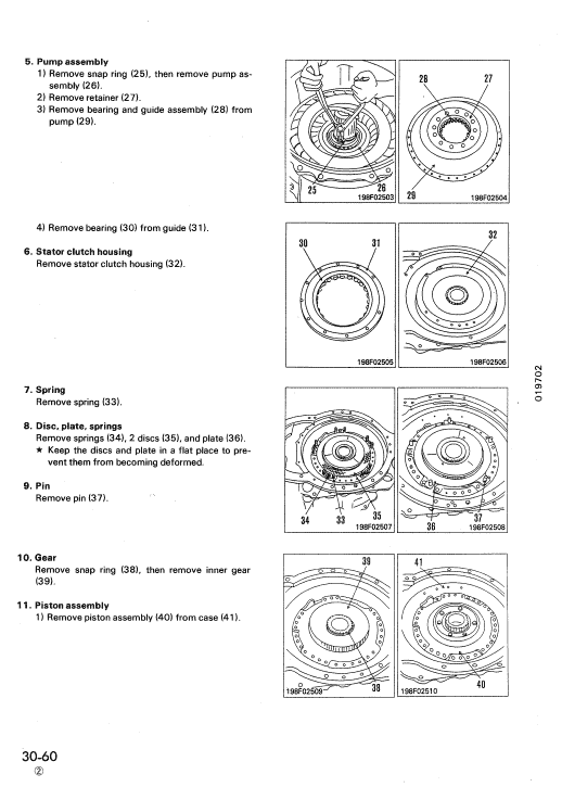 Komatsu D375a-2 Dozer Service Manual