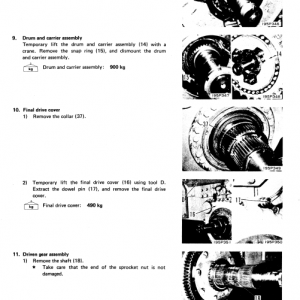 Komatsu D355a-5 Dozer Service Manual