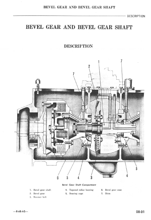 Komatsu D80a-12, D85a-12 Dozer Service Manual