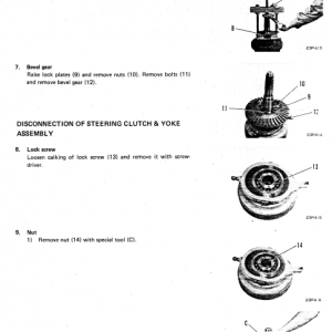 Komatsu D50a-16, D50p-16, D53a-16, D53p-16 Dozer Service Manual