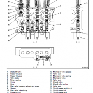 Komatsu D375a-5, D375a-5e0 Dozer Service Manual