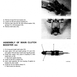 Komatsu D65a-8, D65e-8, D65e-8b, D65p-8, D65p-8a Dozer Manual