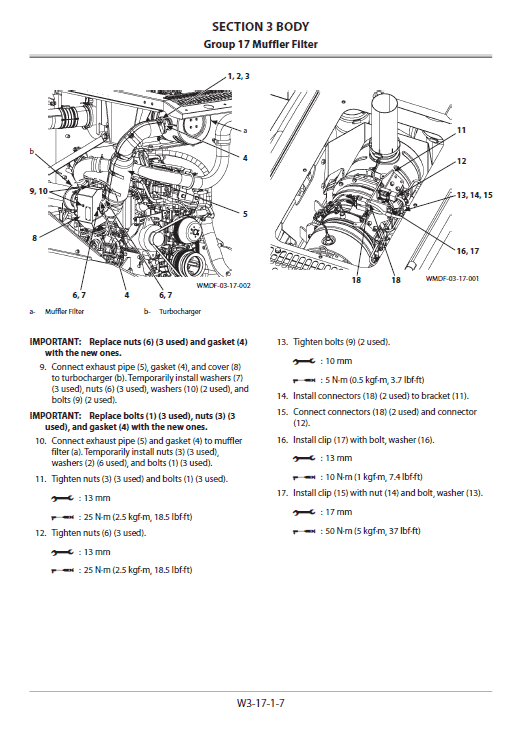 Hitachi Zw140-5b, Zw140pl-5b Wheel Loader Service Manual