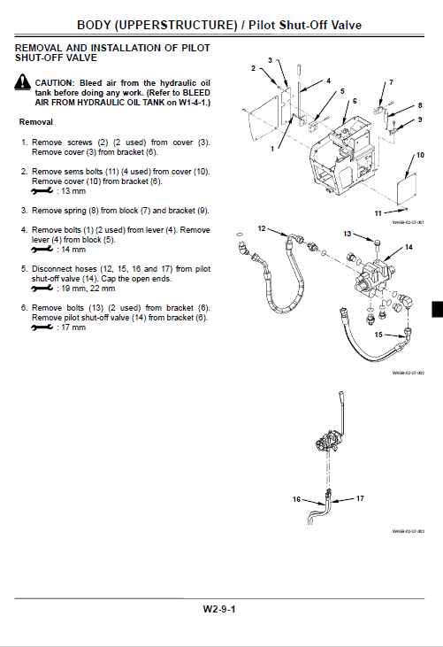 Hitachi Zw180 Wheel Loader Service Manual