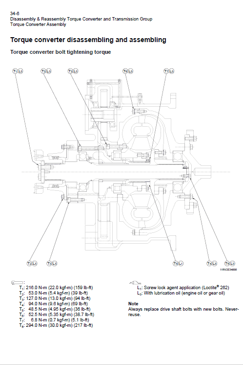 Hitachi Zw550, Zw550-g Wheel Loader Service Manual