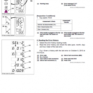 Kubota K018-4 Excavator Workshop Service Manual