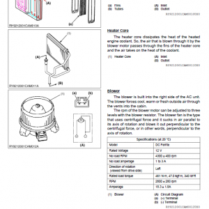 Kubota U35-4 Excavator Workshop Service Manual