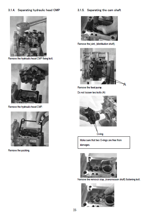 Komatsu 3d82ae, 3d84e, 3d88e Series Engine Manual