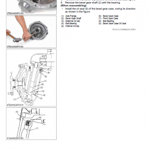 Kubota B2301, B2601 Tractor Workshop Service Manual