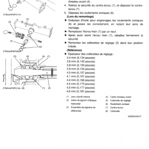 Kubota B7410, B7510, B7610 Tractor Workshop Manual