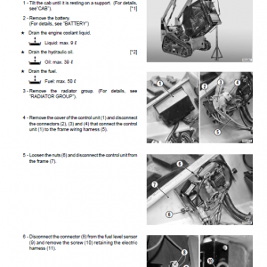 Komatsu Ck20-1 Skid-steer Loader Service Manual