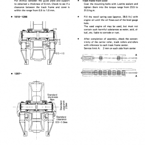 Komatsu D355-a1 Dozer Service Manual