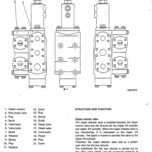 Komatsu D63e-1 Dozer Service Manual