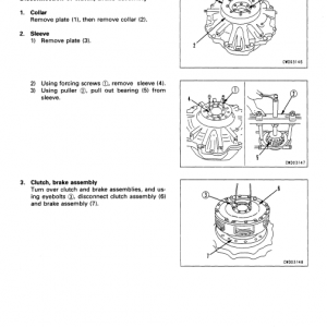 Komatsu D63e-1 Dozer Service Manual