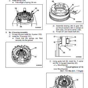 Komatsu D68ess-12 Dozer Service Manual