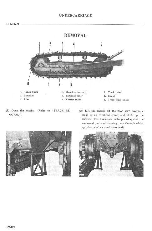 Komatsu D80a-12, D85a-12 Dozer Service Manual