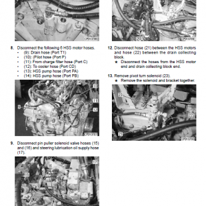 Komatsu D275ax-5, D275ax-5e0 Dozer Service Manual