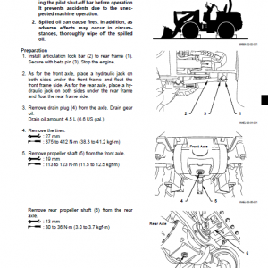 Hitachi Zw20 Wheel Loader Service Manual