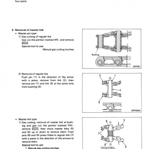 Komatsu D355a-5 Dozer Service Manual