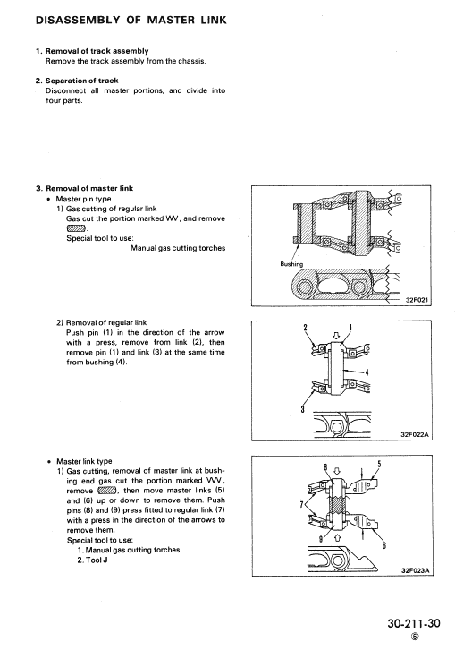 Komatsu D355a-5 Dozer Service Manual