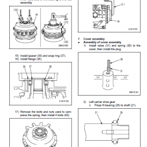 Komatsu D85ex-15, D85px-15 Dozer Service Manual