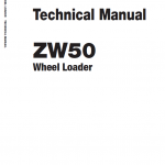 Hitachi Zw30, Zw40, Zw50 Wheel Loader Service Manual