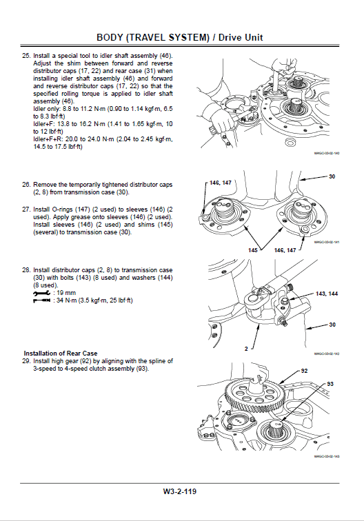 Hitachi Zw220, Zw250 Wheel Loader Service Manual