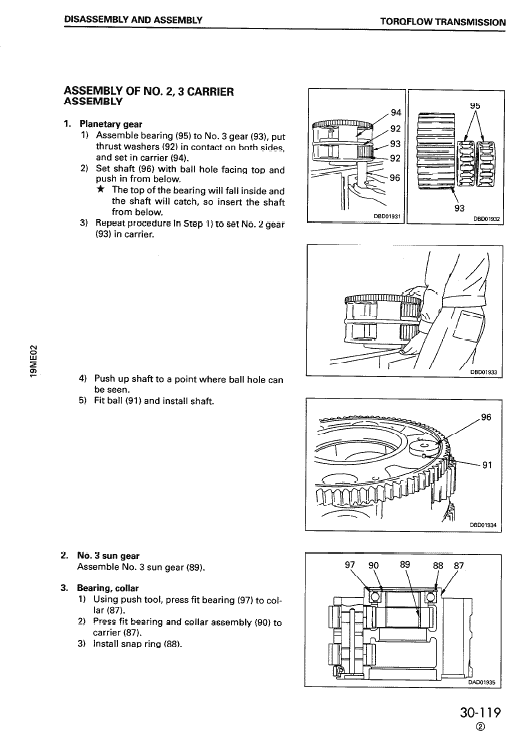 Komatsu D575a-2 Dozer Service Manual