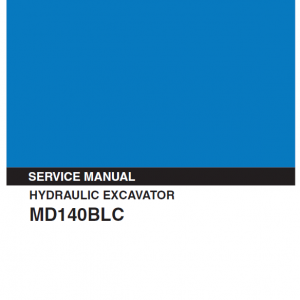 Kobelco Md140blc Excavator Service Manual