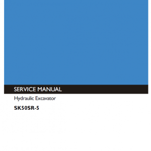 Kobelco Sk170-9 Excavator Service Manual