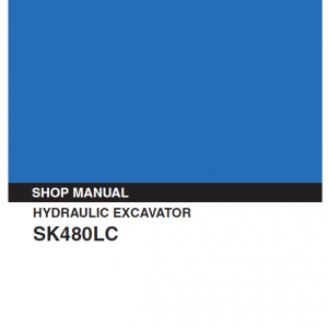 Kobelco Sk480lc Excavator Service Manual