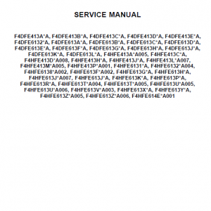 Cnh Tier 4a (interim) And Stage Iiib Engine Service Manual