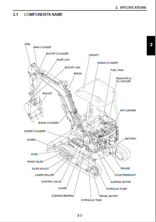 Kobelco 17sr Tier 4 Excavator Service Manual