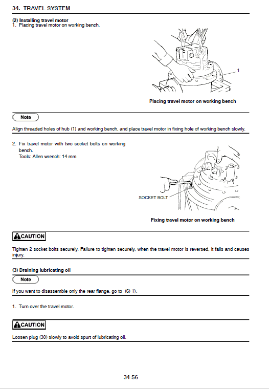 Kobelco 140srlc-3 Tier 4 Excavator Service Manual